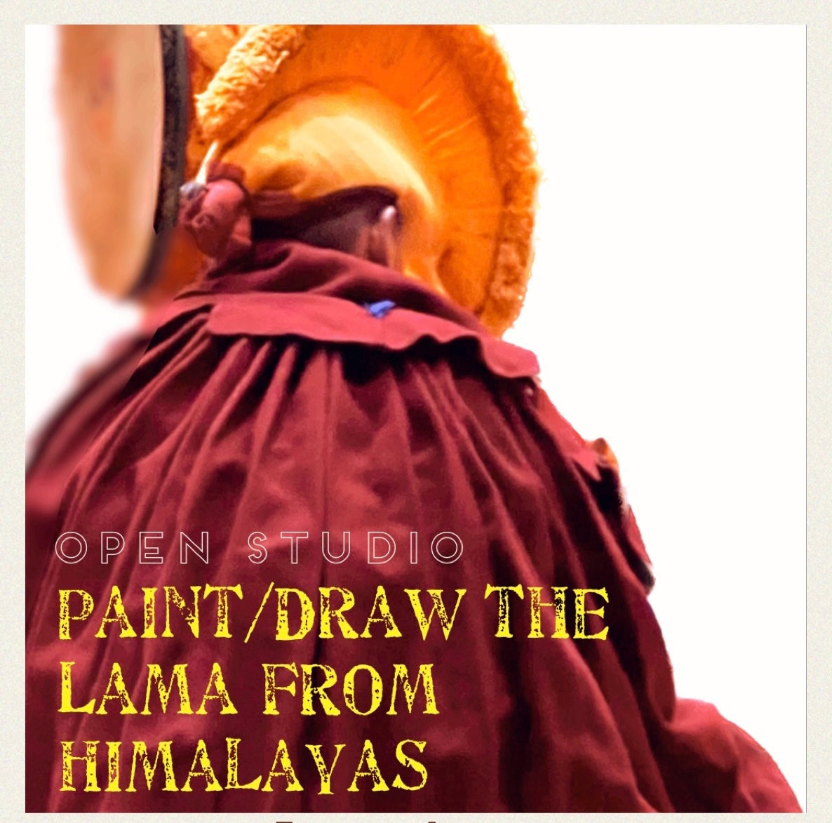 Past Events: Paint/Draw the Lama from Himalayas: Open Studio