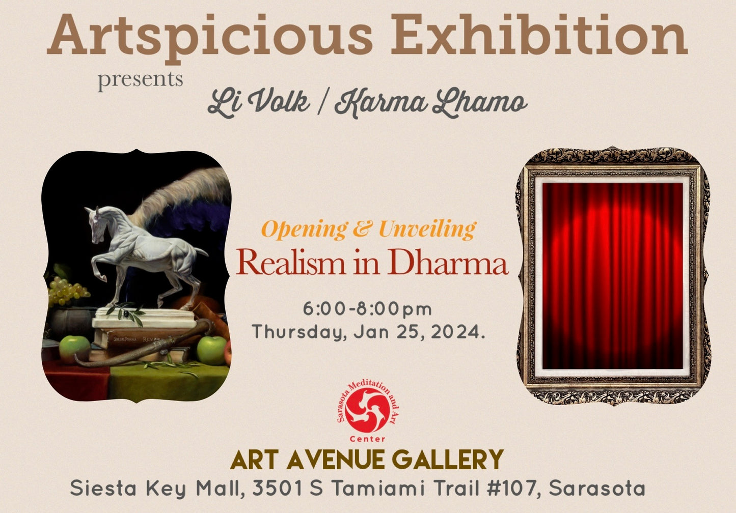 Past Events: ARTSPICIOUS EXHIBITION by Li Volk / Karma Lhamo